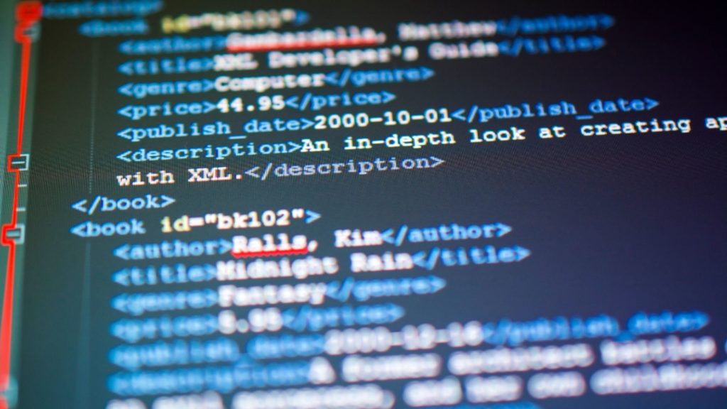 מפת XML לדוגמא .