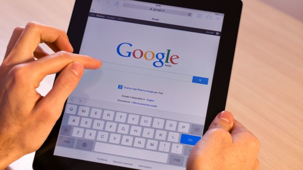 מנוע החיפוש הגדול בעולם Google.